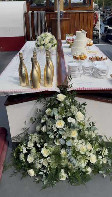 Bruiloft bloemstyling